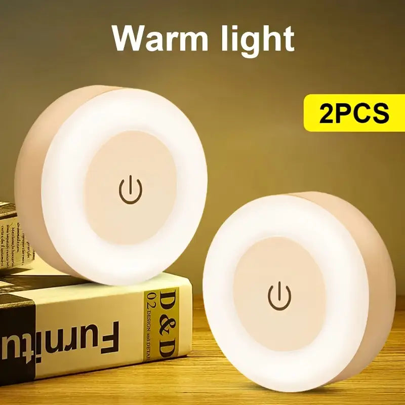 Intelligent night light home wardrobe storage USB light charging function