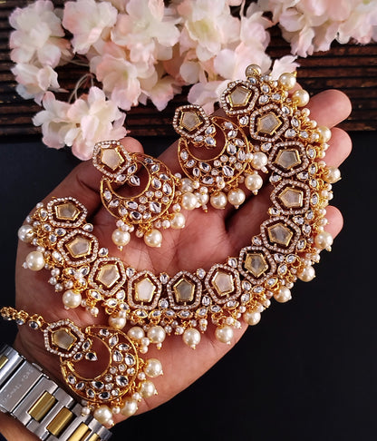 Elegant Zarqoon Stone Jewelry Set – Fine Quality for Timeless Beauty