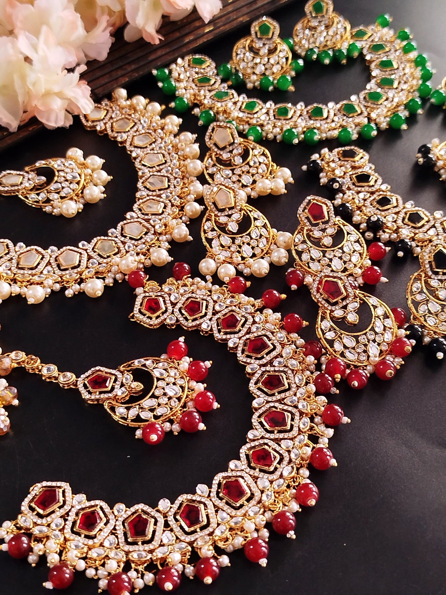 Elegant Zarqoon Stone Jewelry Set – Fine Quality for Timeless Beauty