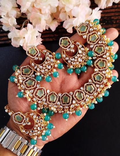 Elegant Zarqoon Stone Jewelry Set – Fine Quality for Timeless Beauty