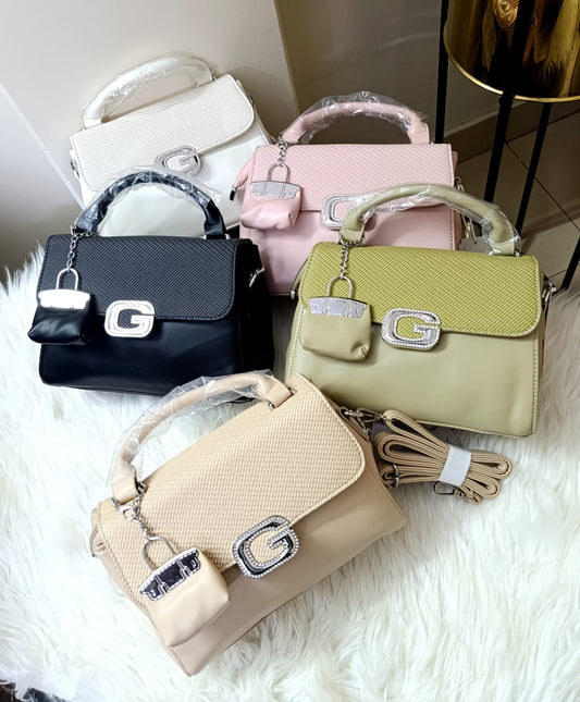 🆕 New Arrival | AAA Quality G. Stone 2-Piece Set with Long Strap 💎✨