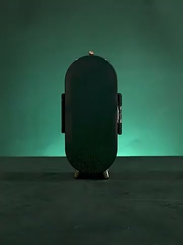 Foldable Jewellery Organizer with Mirror Ear Rings & Necklace_Hanging Holder Jewelry Box Vanity Hanger Stand