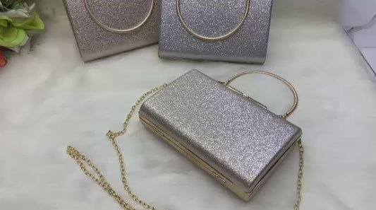 Premium Fancy Clutch – AAA Quality with Chain & Handle